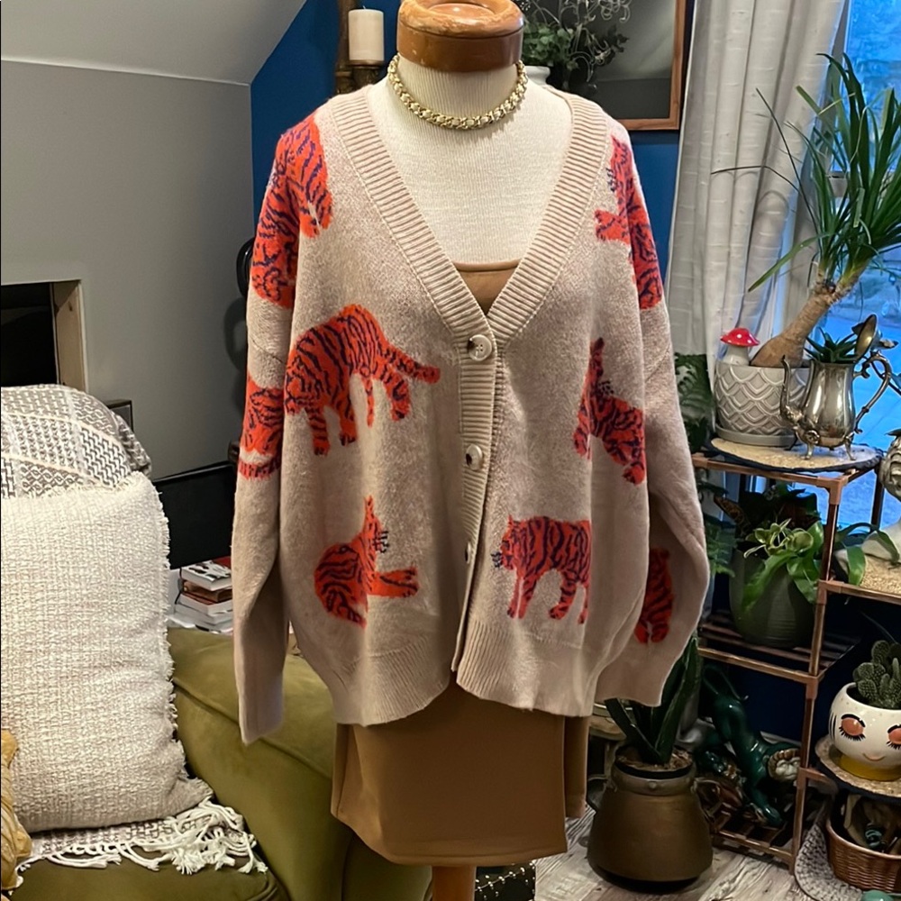 Hudson grey large cardigan